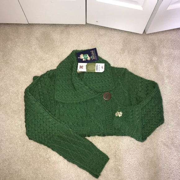 NWT Norte Dame wool sweater - Picture 2 of 3